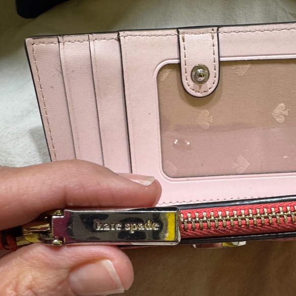 Kate Spade Adel Pink Coral Wallet - Picture 6 of 8